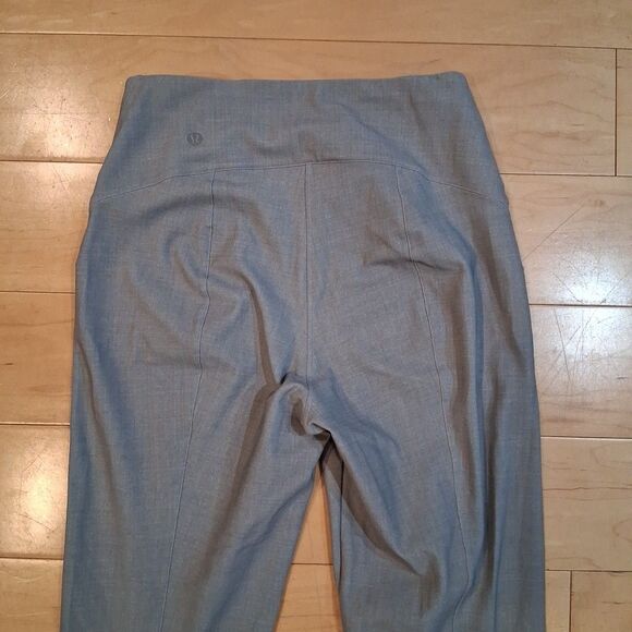 Lululemon Here to There High-Rise 7/8 Pant Crosshatch Texture Magnet Grey Size 6 - Picture 8 of 10
